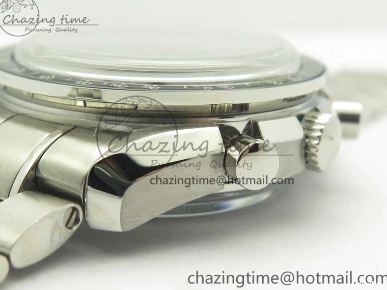 0328 Speedmaster Moonwatch OMF 1:1 Best Edition Gray Dial on SS Bracelet A TravelReady 8042